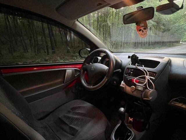 Красный Пежо 107, объемом двигателя 1 л и пробегом 188 тыс. км за 2700 $, фото 6 на Automoto.ua