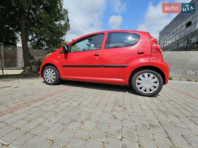 Красный Пежо 107, объемом двигателя 1 л и пробегом 148 тыс. км за 3700 $, фото 9 на Automoto.ua