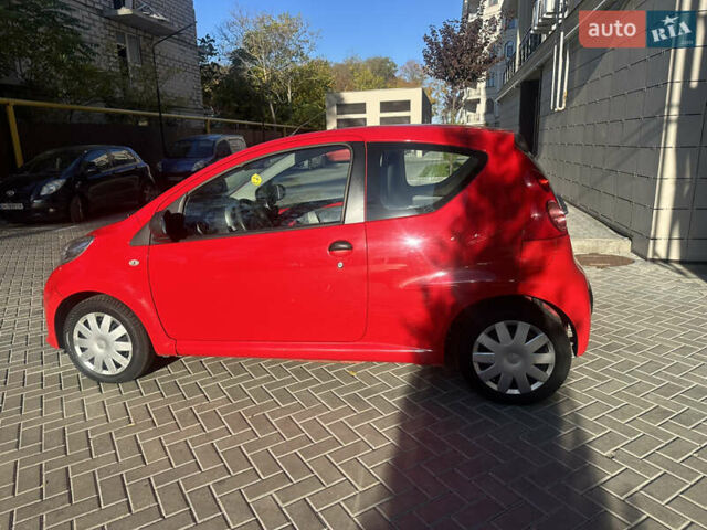 Красный Пежо 107, объемом двигателя 1 л и пробегом 151 тыс. км за 2999 $, фото 1 на Automoto.ua