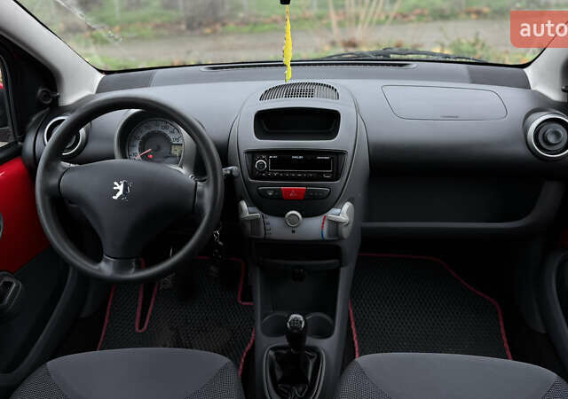 Красный Пежо 107, объемом двигателя 1 л и пробегом 139 тыс. км за 3999 $, фото 9 на Automoto.ua