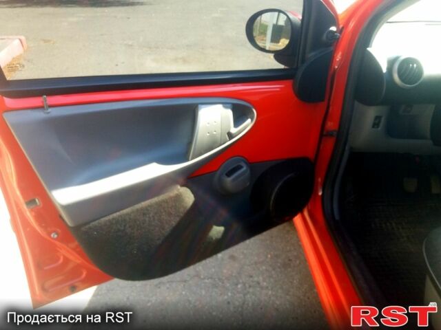 Красный Пежо 107, объемом двигателя 1 л и пробегом 156 тыс. км за 3850 $, фото 6 на Automoto.ua