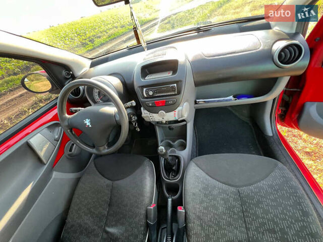 Красный Пежо 107, объемом двигателя 1 л и пробегом 224 тыс. км за 5200 $, фото 7 на Automoto.ua