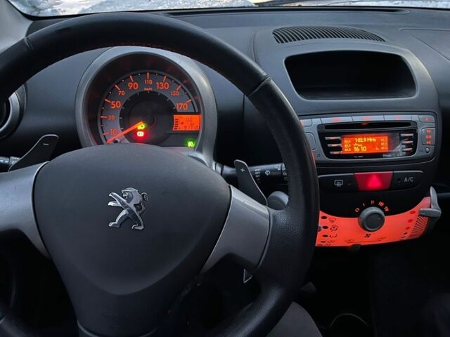 Красный Пежо 107, объемом двигателя 1 л и пробегом 91 тыс. км за 6200 $, фото 8 на Automoto.ua