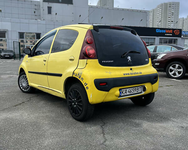 Пежо 107 2012 в Киеве на Automoto.ua Желтый Пежо 107, объемом двигателя 1 л и пробегом 294 тыс. км за 4200 $, фото 11 на Automoto.ua