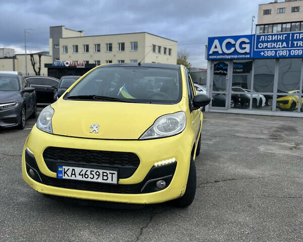 Пежо 107 2012 в Киеве на Automoto.ua Желтый Пежо 107, объемом двигателя 1 л и пробегом 294 тыс. км за 4200 $, фото 5 на Automoto.ua