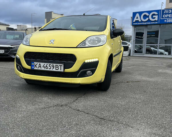 Пежо 107 2012 в Киеве на Automoto.ua Желтый Пежо 107, объемом двигателя 1 л и пробегом 294 тыс. км за 4200 $, фото 6 на Automoto.ua