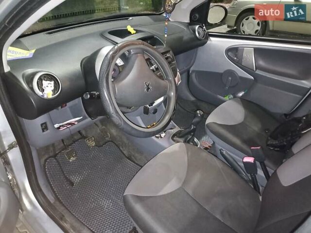 Серый Пежо 107, объемом двигателя 1 л и пробегом 154 тыс. км за 3299 $, фото 16 на Automoto.ua