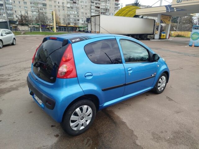 Синий Пежо 107, объемом двигателя 1 л и пробегом 128 тыс. км за 3650 $, фото 4 на Automoto.ua
