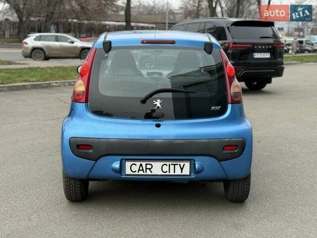 Синий Пежо 107, объемом двигателя 1 л и пробегом 197 тыс. км за 3999 $, фото 5 на Automoto.ua