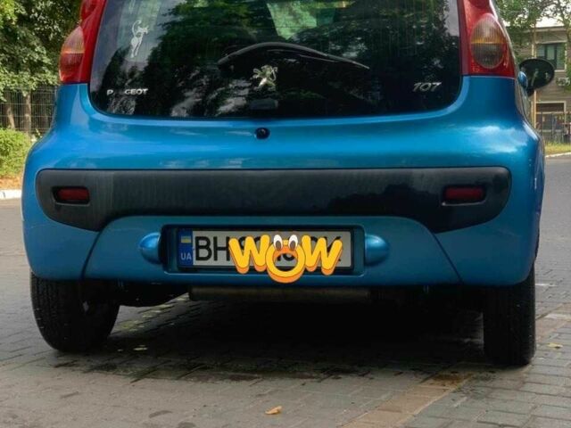 Пежо 107 2008 в Одессе на Automoto.ua Синий Пежо 107, объемом двигателя 1 л и пробегом 134 тыс. км за 4000 $, фото 6 на Automoto.ua