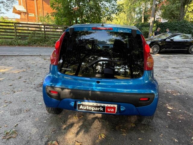 Синий Пежо 107, объемом двигателя 1 л и пробегом 207 тыс. км за 4490 $, фото 5 на Automoto.ua