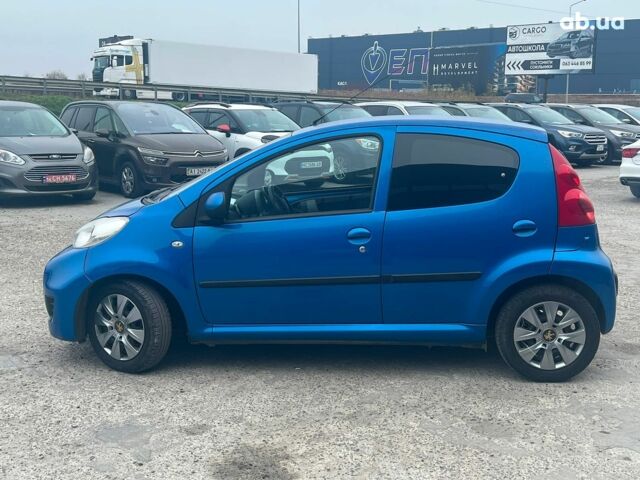 Синий Пежо 107, объемом двигателя 1 л и пробегом 96 тыс. км за 5440 $, фото 4 на Automoto.ua