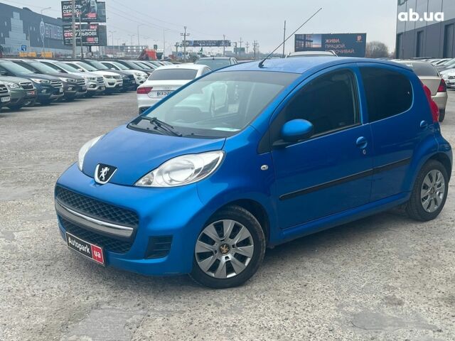 Синий Пежо 107, объемом двигателя 1 л и пробегом 96 тыс. км за 5440 $, фото 2 на Automoto.ua