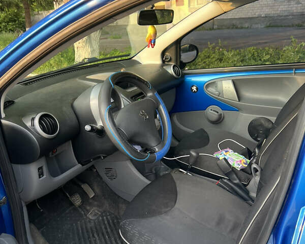 Синій Пежо 107, об'ємом двигуна 0.98 л та пробігом 98 тис. км за 5600 $, фото 6 на Automoto.ua
