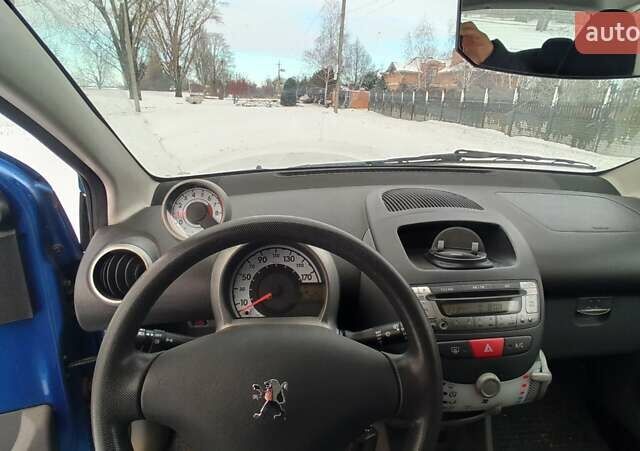 Синий Пежо 107, объемом двигателя 1 л и пробегом 58 тыс. км за 3555 $, фото 15 на Automoto.ua