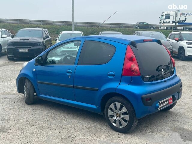 Синий Пежо 107, объемом двигателя 1 л и пробегом 96 тыс. км за 5440 $, фото 5 на Automoto.ua