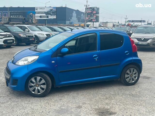 Синий Пежо 107, объемом двигателя 1 л и пробегом 96 тыс. км за 5440 $, фото 3 на Automoto.ua