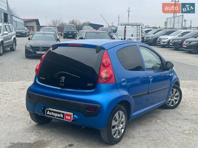 Синий Пежо 107, объемом двигателя 1 л и пробегом 96 тыс. км за 5440 $, фото 8 на Automoto.ua