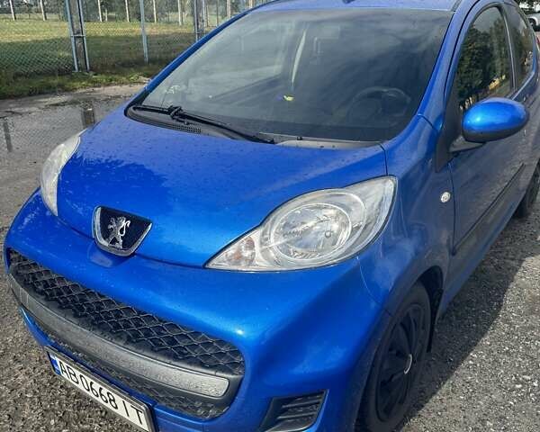 Синий Пежо 107, объемом двигателя 1 л и пробегом 90 тыс. км за 5200 $, фото 3 на Automoto.ua