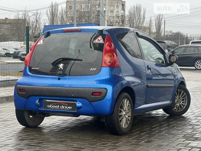 Синій Пежо 107, об'ємом двигуна 1 л та пробігом 63 тис. км за 6399 $, фото 4 на Automoto.ua