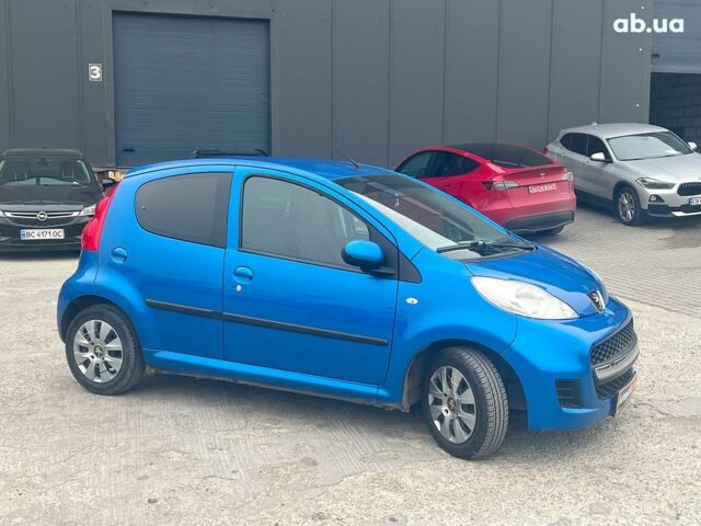 Синий Пежо 107, объемом двигателя 1 л и пробегом 96 тыс. км за 5440 $, фото 10 на Automoto.ua