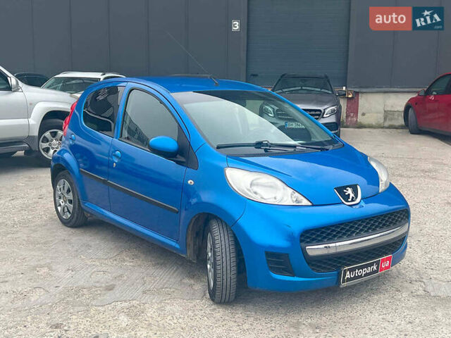 Синий Пежо 107, объемом двигателя 1 л и пробегом 96 тыс. км за 5440 $, фото 11 на Automoto.ua