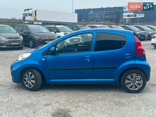 Синий Пежо 107, объемом двигателя 1 л и пробегом 96 тыс. км за 5440 $, фото 4 на Automoto.ua