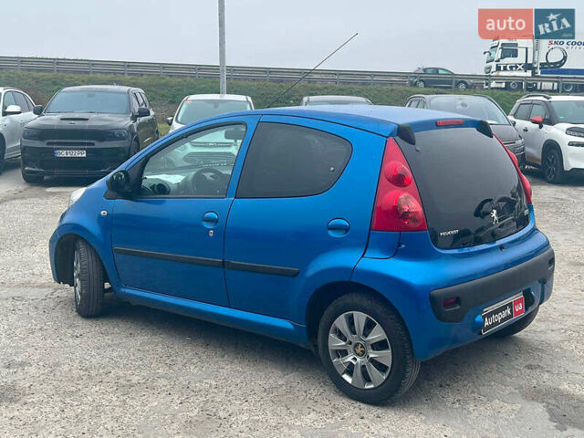 Синий Пежо 107, объемом двигателя 1 л и пробегом 96 тыс. км за 5440 $, фото 5 на Automoto.ua