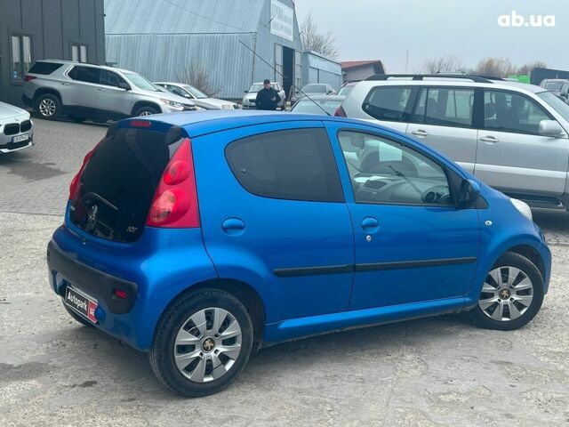 Синий Пежо 107, объемом двигателя 1 л и пробегом 96 тыс. км за 5440 $, фото 9 на Automoto.ua