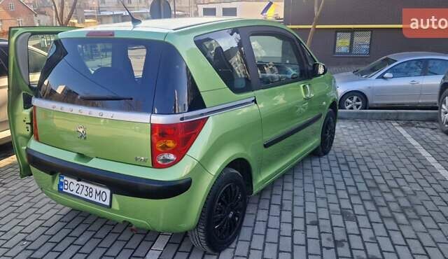 Зеленый Пежо 107, объемом двигателя 1.36 л и пробегом 117 тыс. км за 4800 $, фото 3 на Automoto.ua