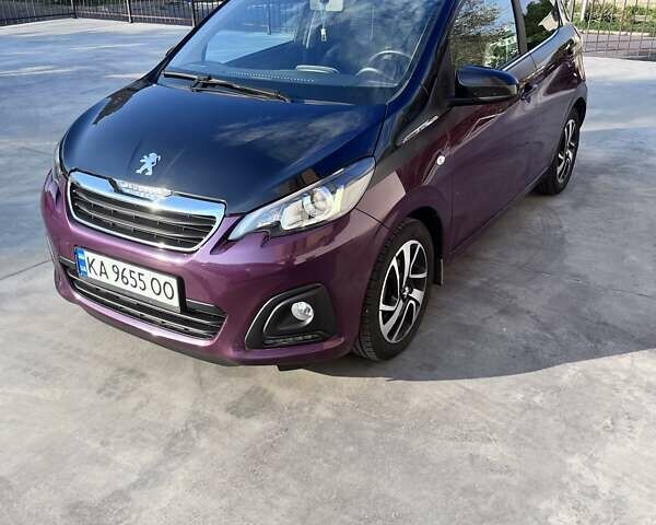 Фіолетовий Пежо 108, об'ємом двигуна 1 л та пробігом 63 тис. км за 9200 $, фото 4 на Automoto.ua