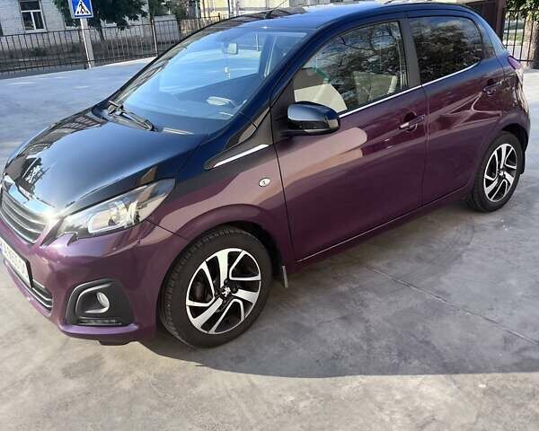Фіолетовий Пежо 108, об'ємом двигуна 1 л та пробігом 63 тис. км за 9200 $, фото 5 на Automoto.ua
