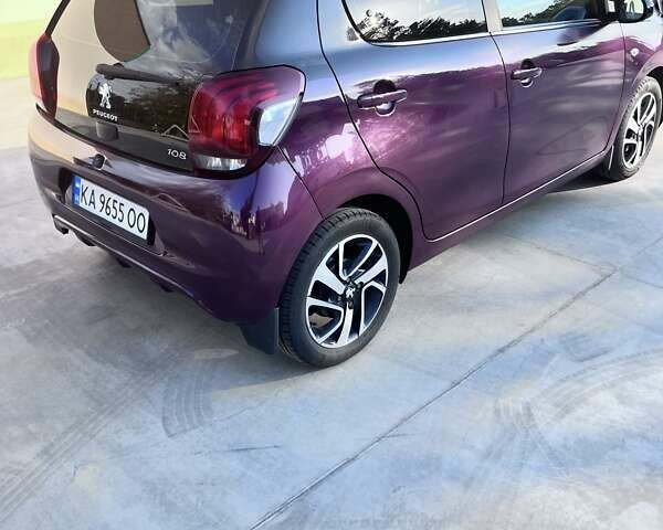 Фіолетовий Пежо 108, об'ємом двигуна 1 л та пробігом 63 тис. км за 9200 $, фото 2 на Automoto.ua