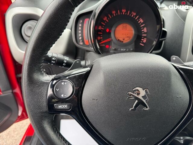 Красный Пежо 108, объемом двигателя 1 л и пробегом 54 тыс. км за 9390 $, фото 22 на Automoto.ua