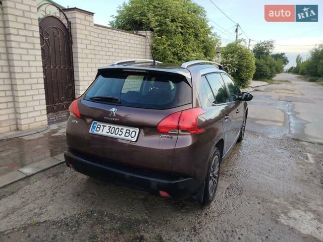 Коричневый Пежо 2008, объемом двигателя 1.2 л и пробегом 139 тыс. км за 8500 $, фото 7 на Automoto.ua