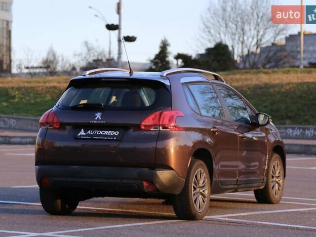 Коричневий Пежо 2008, об'ємом двигуна 1.2 л та пробігом 96 тис. км за 8500 $, фото 3 на Automoto.ua