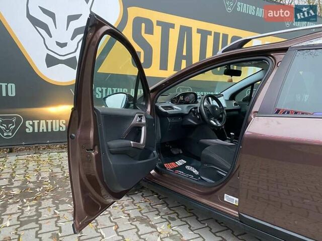 Коричневый Пежо 2008, объемом двигателя 1.2 л и пробегом 108 тыс. км за 9400 $, фото 11 на Automoto.ua