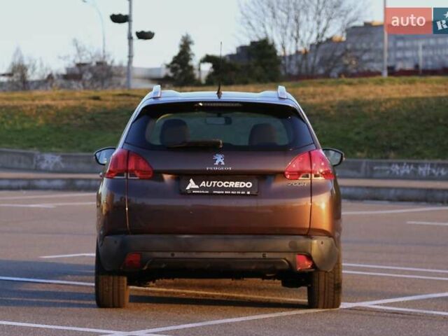 Коричневий Пежо 2008, об'ємом двигуна 1.2 л та пробігом 96 тис. км за 8500 $, фото 4 на Automoto.ua