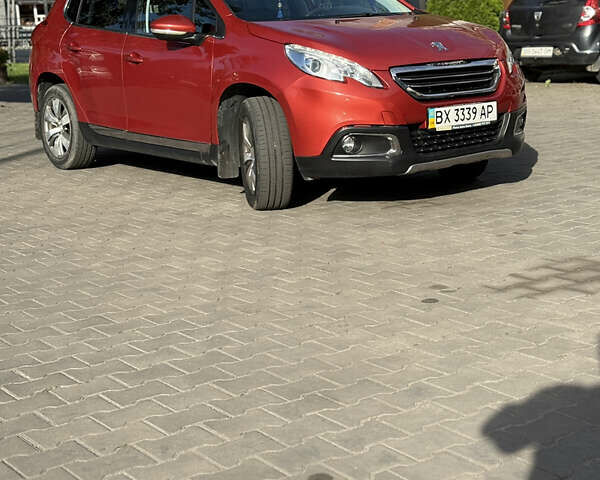 Красный Пежо 2008, объемом двигателя 1.2 л и пробегом 71 тыс. км за 9900 $, фото 2 на Automoto.ua