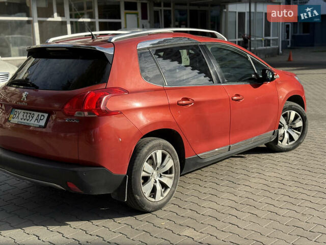 Красный Пежо 2008, объемом двигателя 1.2 л и пробегом 71 тыс. км за 9900 $, фото 5 на Automoto.ua