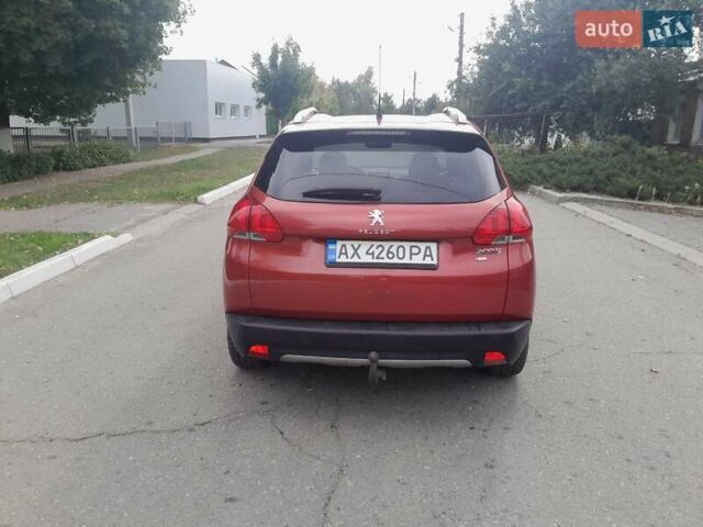 Красный Пежо 2008, объемом двигателя 1.2 л и пробегом 49 тыс. км за 9000 $, фото 4 на Automoto.ua