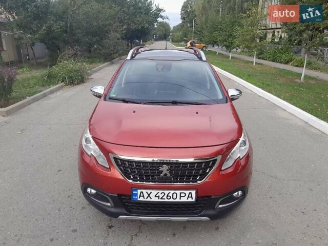 Красный Пежо 2008, объемом двигателя 1.2 л и пробегом 49 тыс. км за 9000 $, фото 1 на Automoto.ua