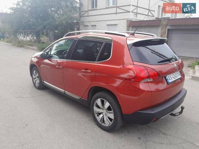 Красный Пежо 2008, объемом двигателя 1.2 л и пробегом 49 тыс. км за 9000 $, фото 3 на Automoto.ua
