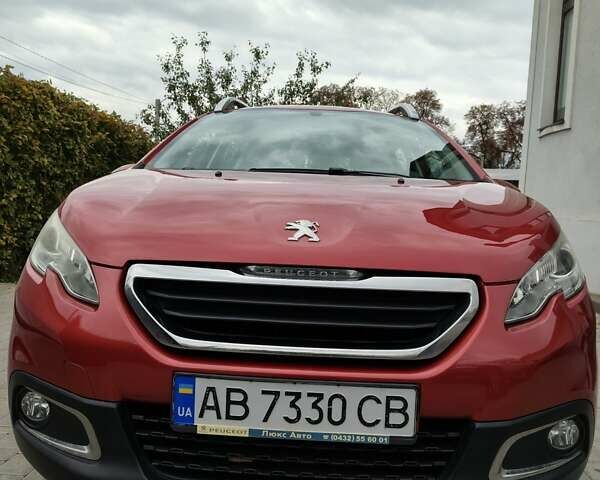 Красный Пежо 2008, объемом двигателя 1.2 л и пробегом 126 тыс. км за 8900 $, фото 1 на Automoto.ua