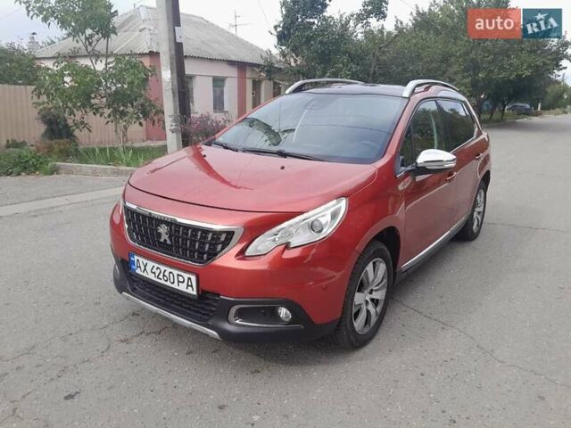 Красный Пежо 2008, объемом двигателя 1.2 л и пробегом 49 тыс. км за 9000 $, фото 6 на Automoto.ua