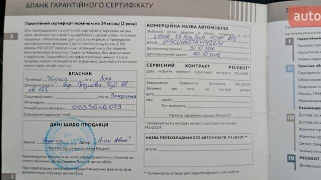 Красный Пежо 2008, объемом двигателя 1.2 л и пробегом 103 тыс. км за 9800 $, фото 10 на Automoto.ua