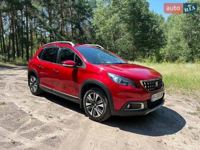 Красный Пежо 2008, объемом двигателя 1.2 л и пробегом 65 тыс. км за 12700 $, фото 1 на Automoto.ua