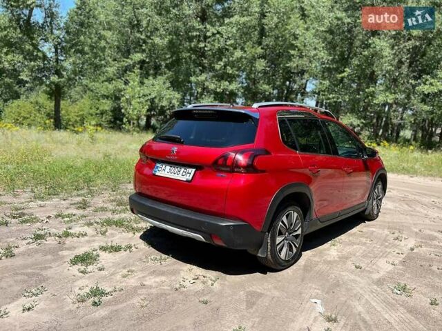 Красный Пежо 2008, объемом двигателя 1.2 л и пробегом 65 тыс. км за 12700 $, фото 3 на Automoto.ua