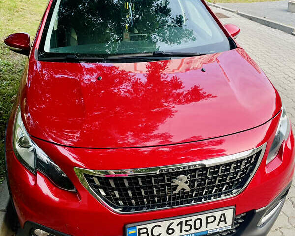 Красный Пежо 2008, объемом двигателя 1.2 л и пробегом 84 тыс. км за 13500 $, фото 1 на Automoto.ua