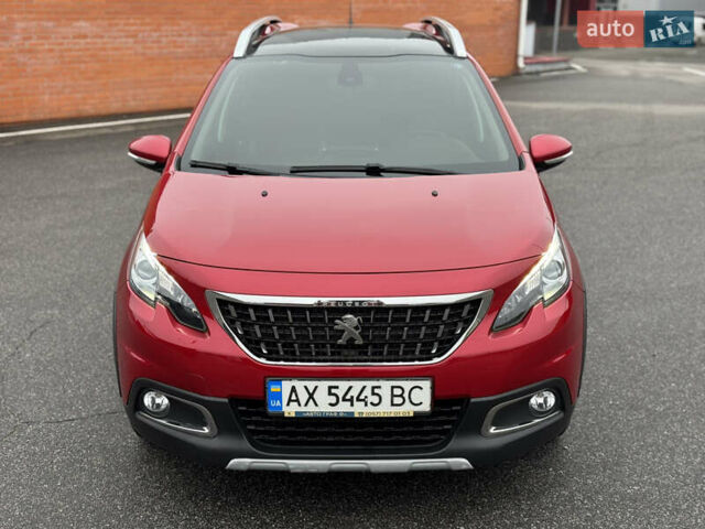 Красный Пежо 2008, объемом двигателя 1.2 л и пробегом 38 тыс. км за 13500 $, фото 1 на Automoto.ua